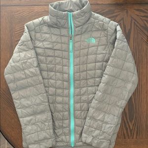 Northface Thermoball girls youth jacket M 10 12